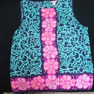 Lilly Pulitzer silk Sleeveless